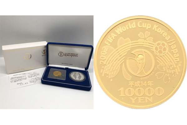 2002FIFAワールドカップ記念10,000円金貨